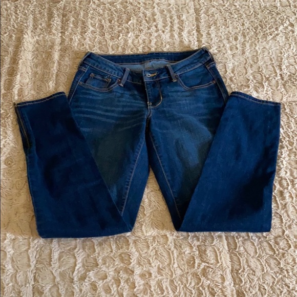 Old Navy mid rise skinny jeans with zipper - Picture 2 of 5
